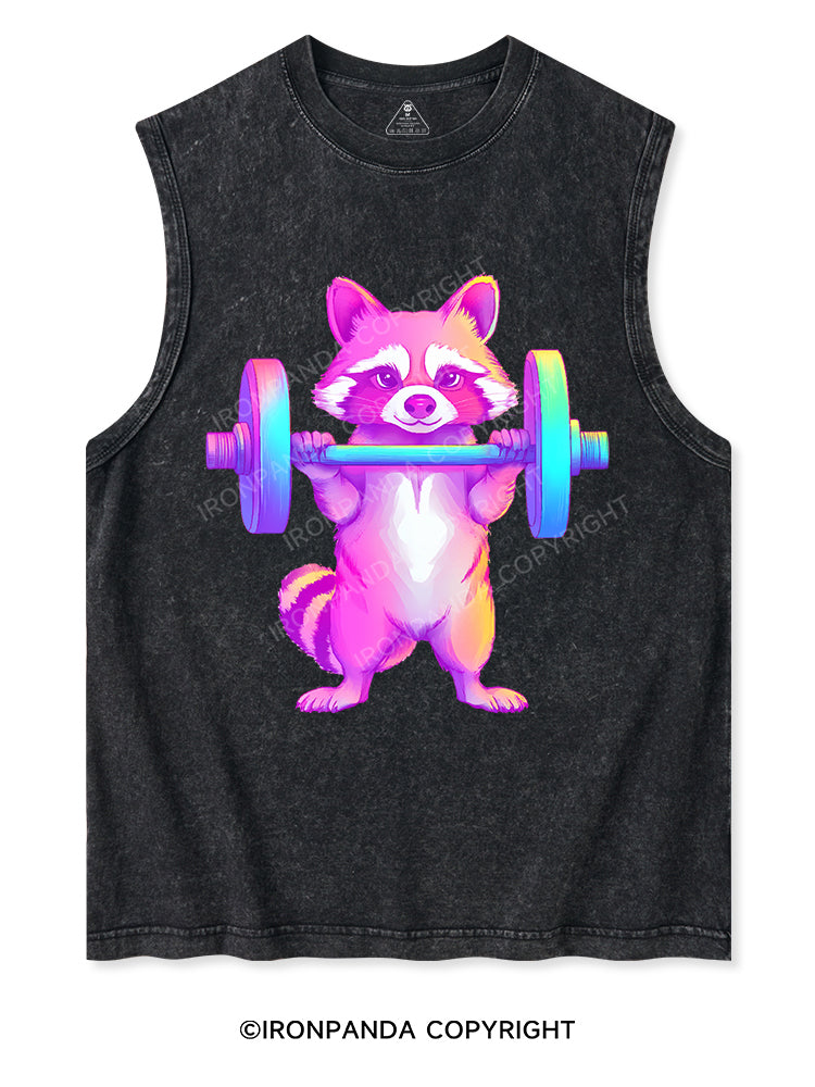 LIFT HEAVY, STEAL GAINS Washed Tank
