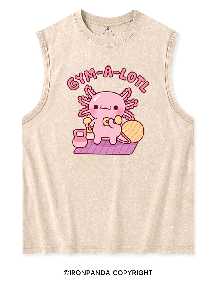 GYM-A-LOTL Washed Tank