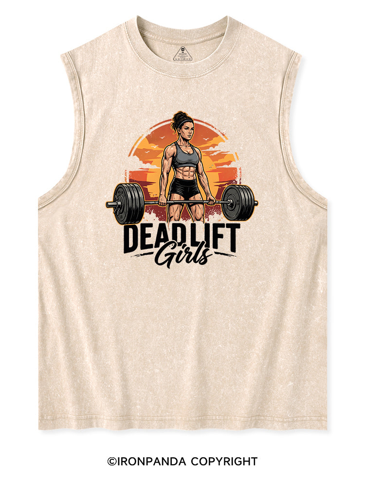 DEADLIFT GIRLS Washed Tank