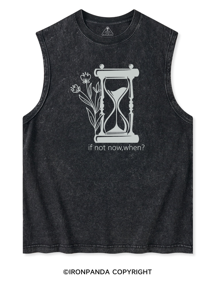 IF NOT NOW, WHEN? Washed Tank