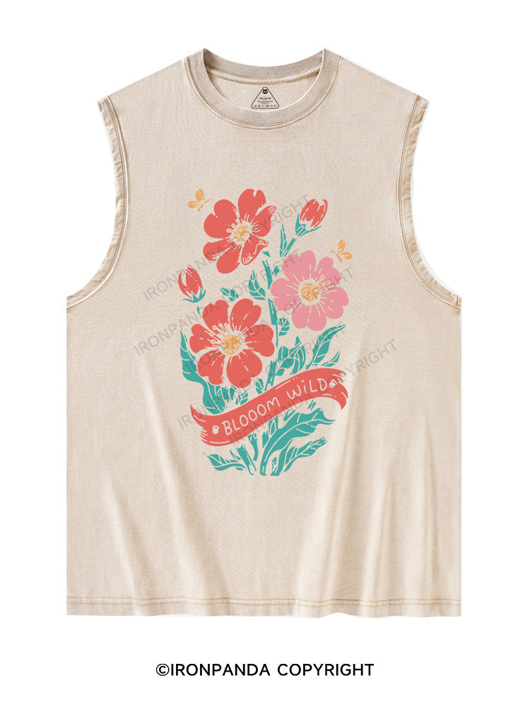 Bloom wild Washed Tank