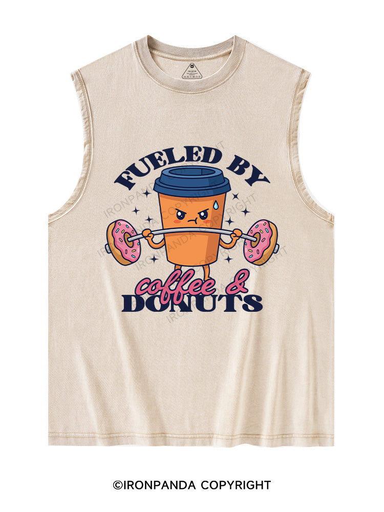 FUELED BY COFFEE & DONUTS Washed Tank
