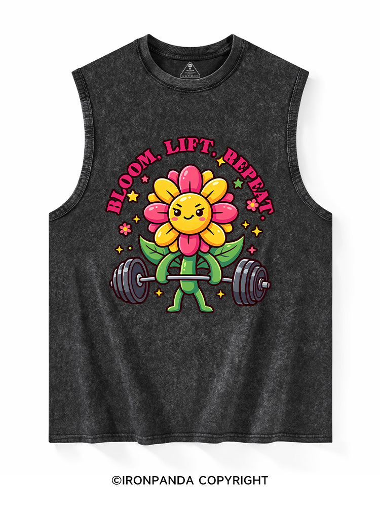 Bloom, Lift, Repeat Washed Tank
