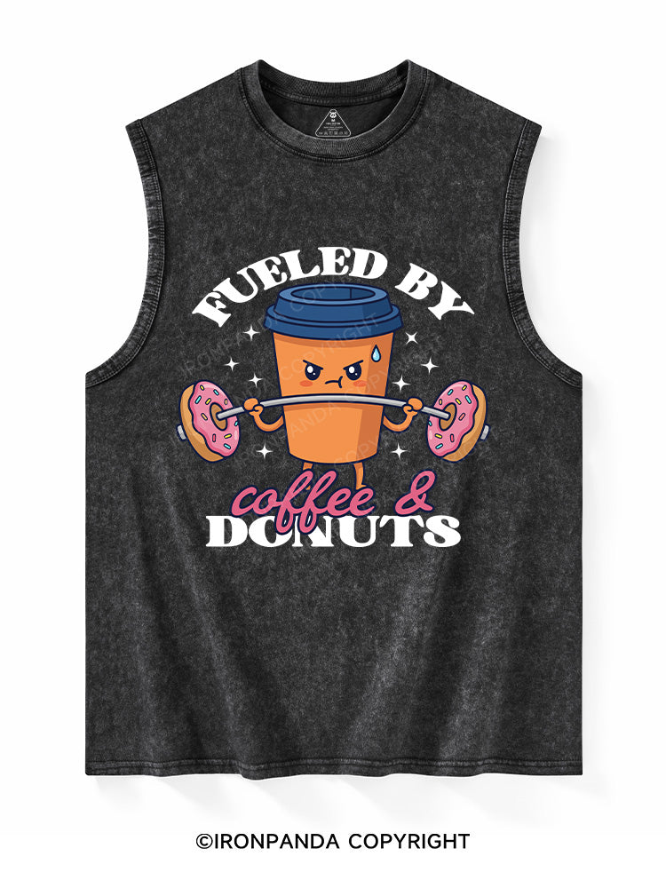 FUELED BY COFFEE & DONUTS Washed Tank