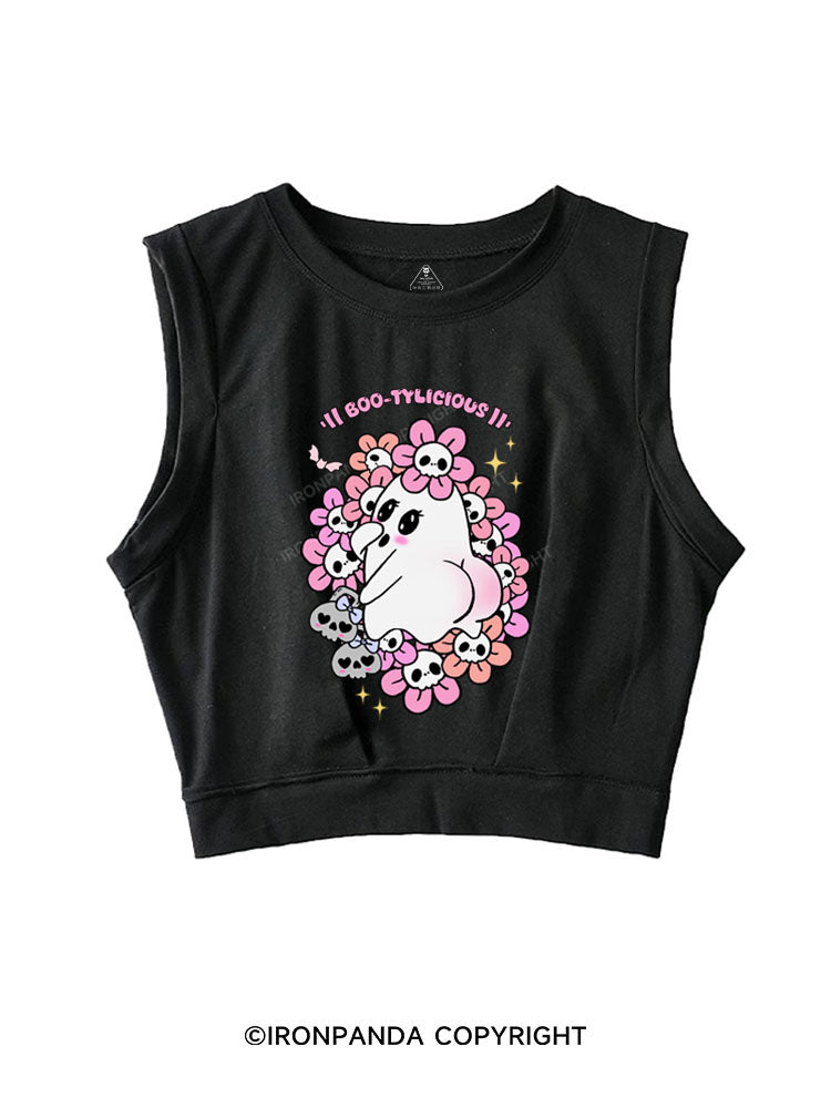 Boo Tylicious SLEEVELESS CROP TOPS