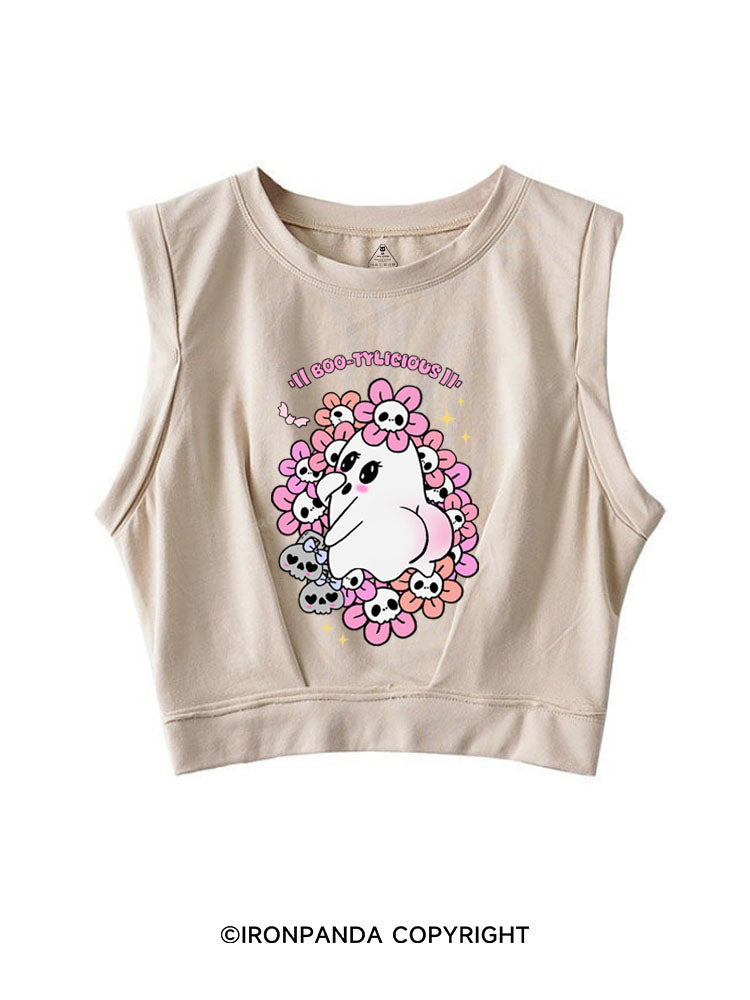 Boo Tylicious SLEEVELESS CROP TOPS