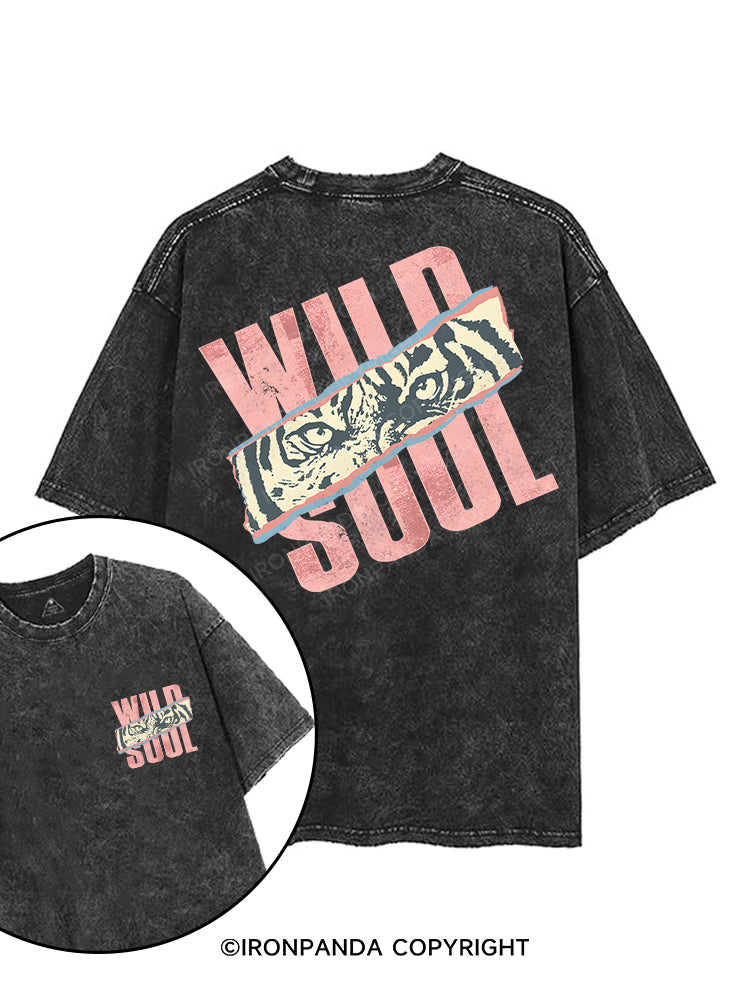WILD SOUL printed Gym Shirt