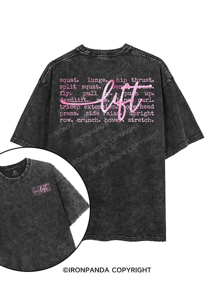Lift printed Gym Shirt