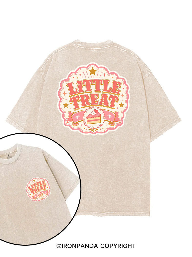 LITTLE TREAT CHEAT DAY printed Gym Shirt