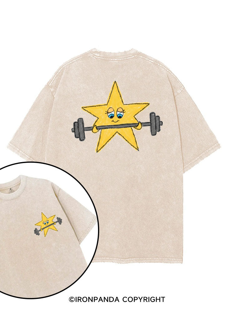 POWERSTAR printed Gym Shirt