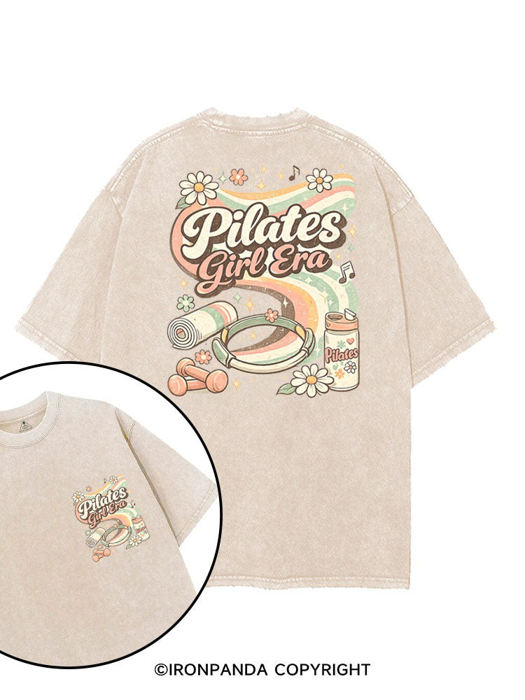 PILATES GIRL ERA printed Gym Shirt