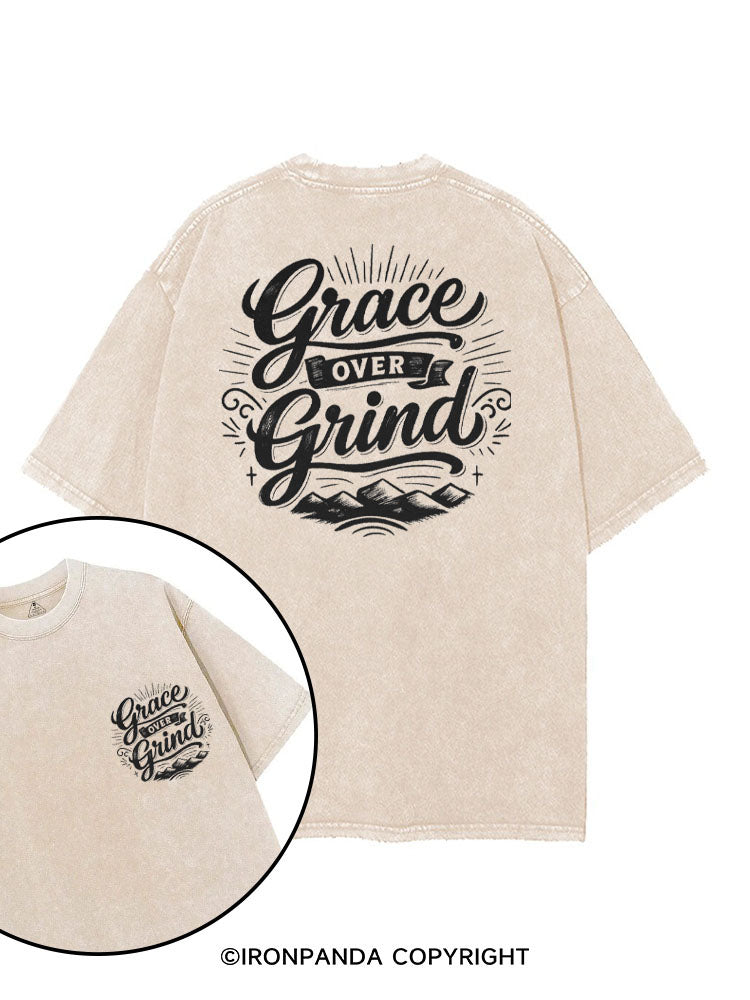 GRACE OVER GRIND printed Gym Shirt
