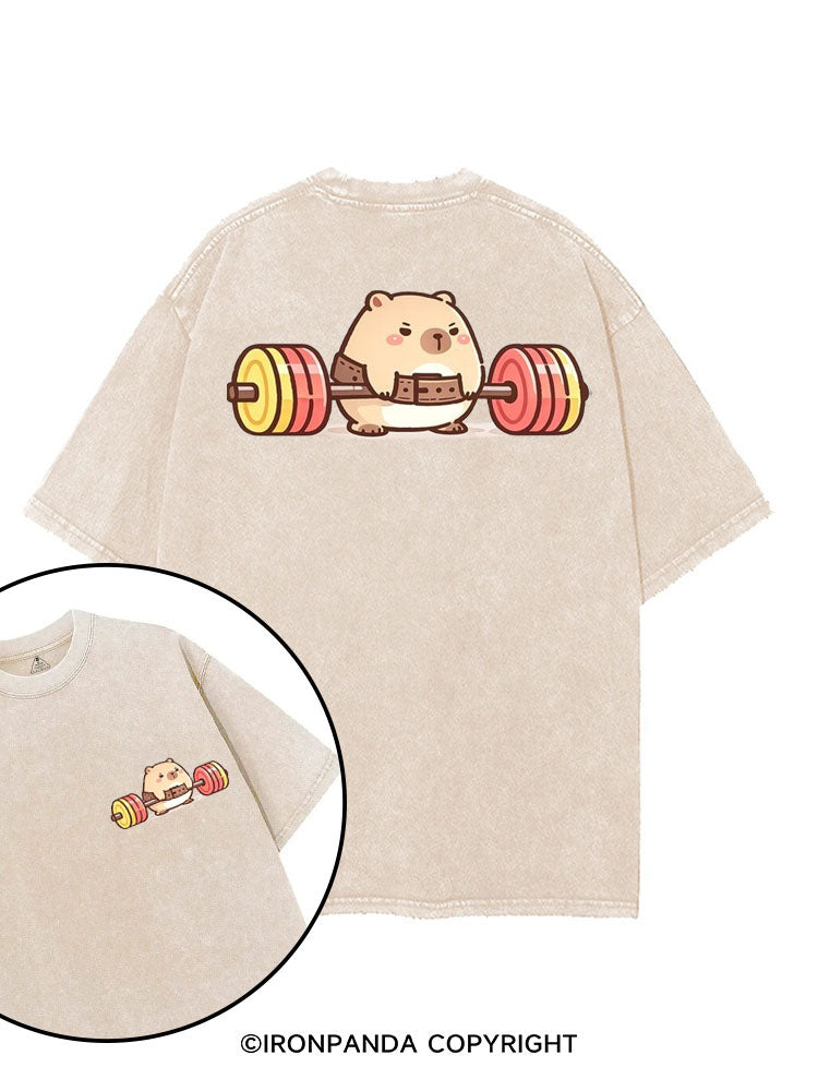 COACH BEARBELL printed Gym Shirt