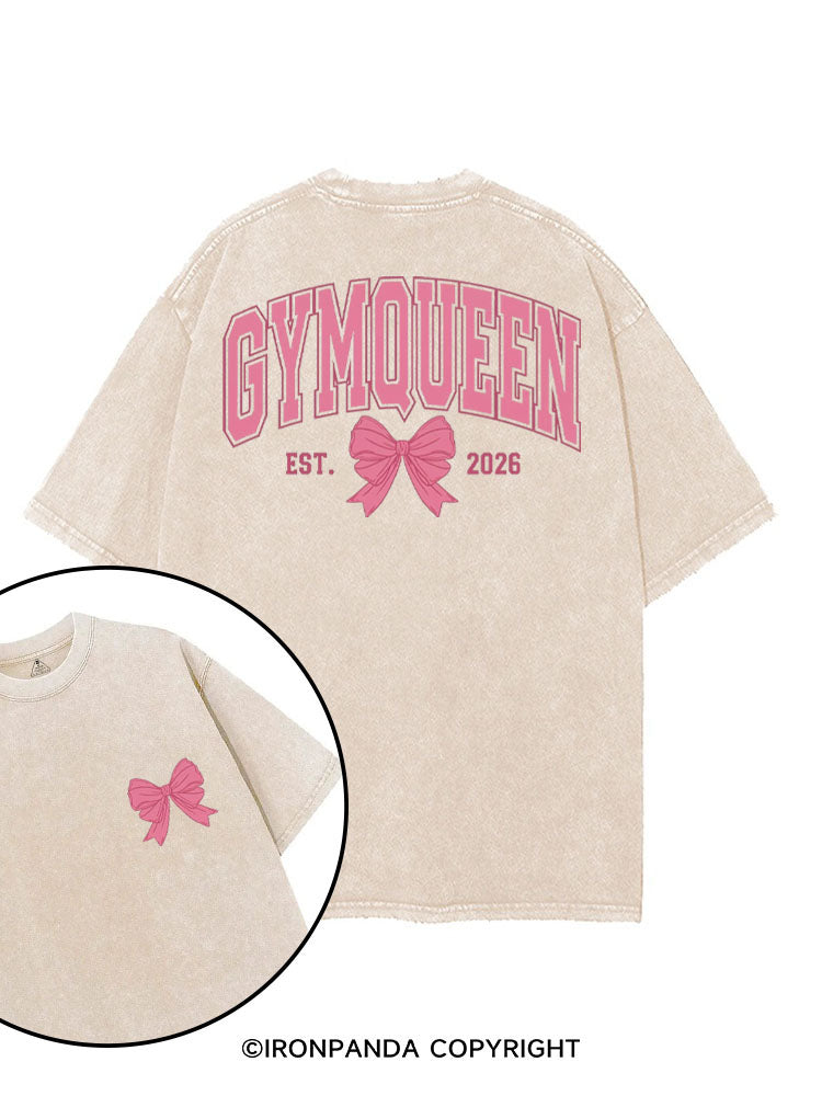 GYMQUEEN printed Gym Shirt