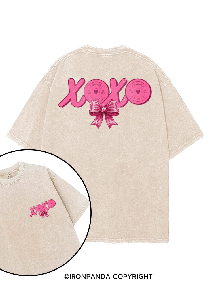 xoxo printed Gym Shirt