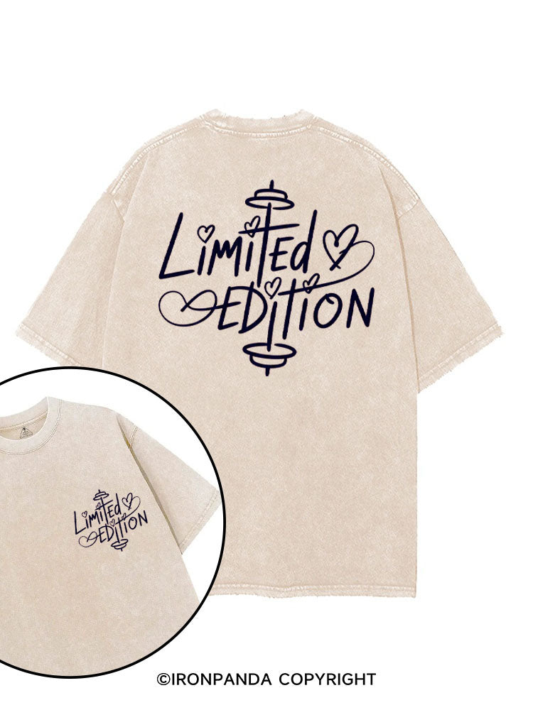 LIMITED EDITION printed Gym Shirt