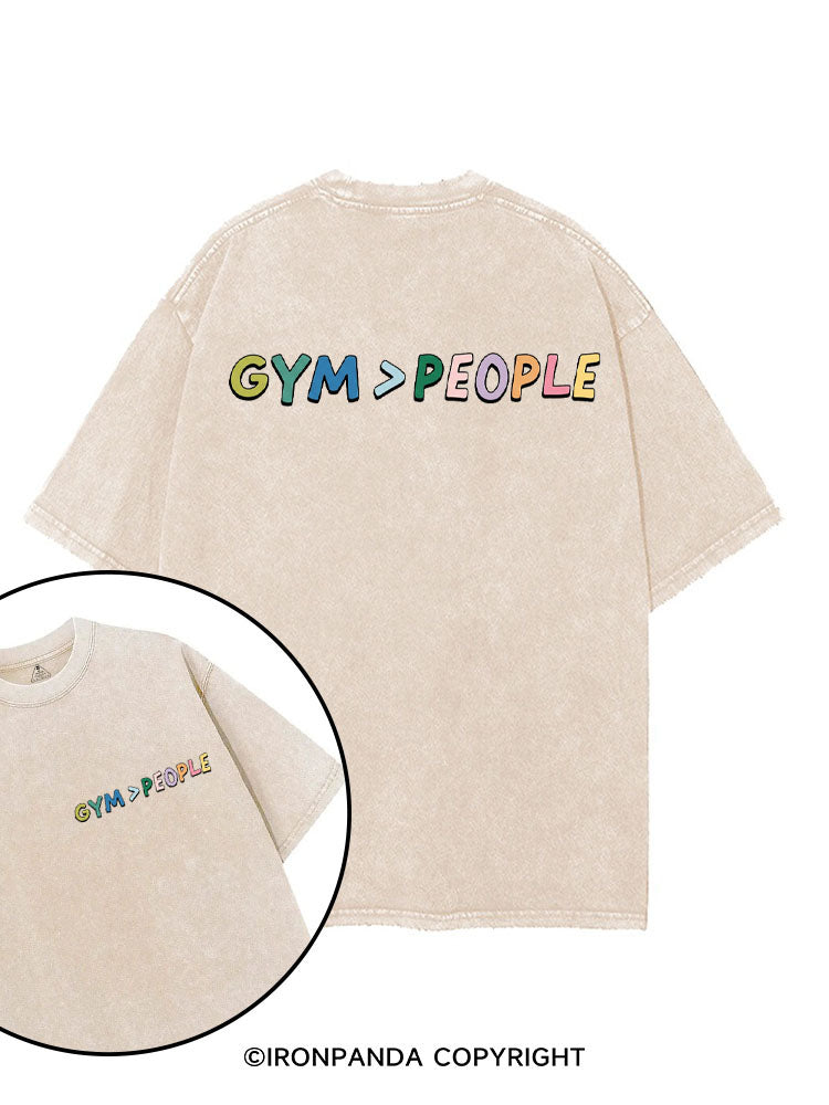 GYM > PEOPLE printed Gym Shirt