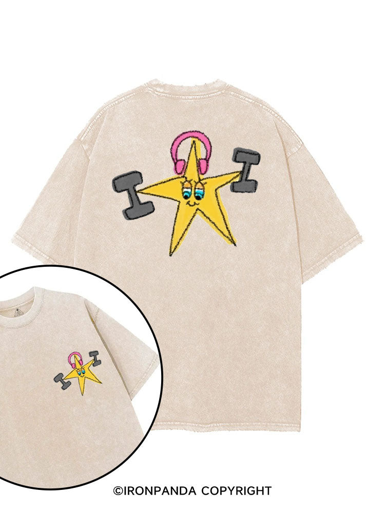 STARBELL printed Gym Shirt