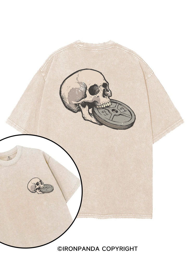 STRENGTH NEVER DIES printed Gym Shirt