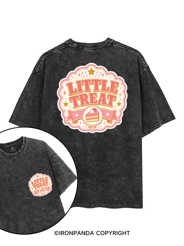 LITTLE TREAT CHEAT DAY printed Gym Shirt