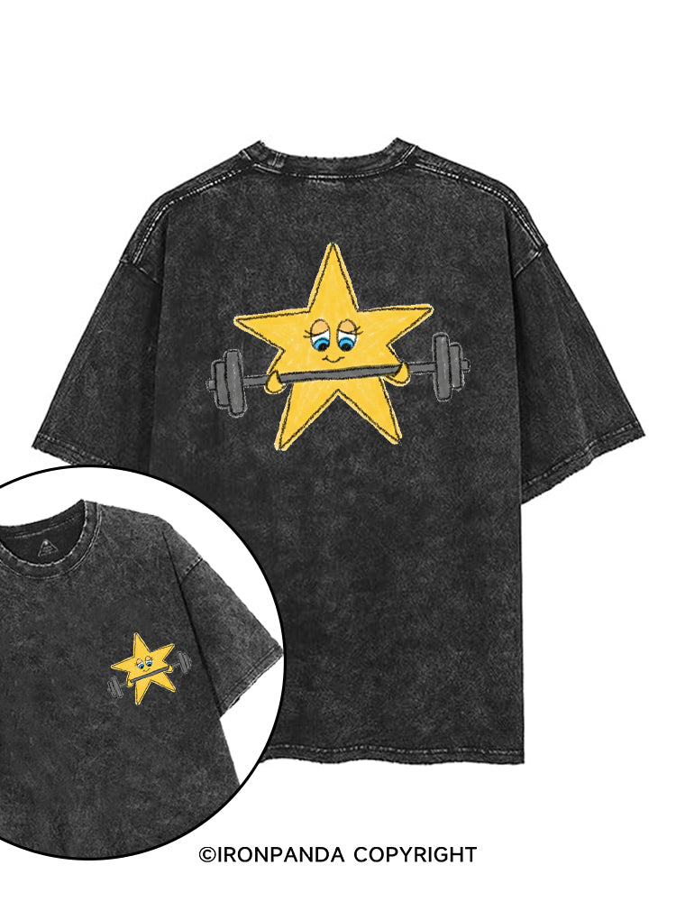 POWERSTAR printed Gym Shirt