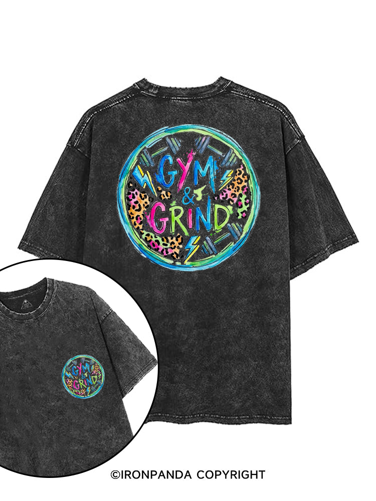 GYM & GRIND printed Gym Shirt