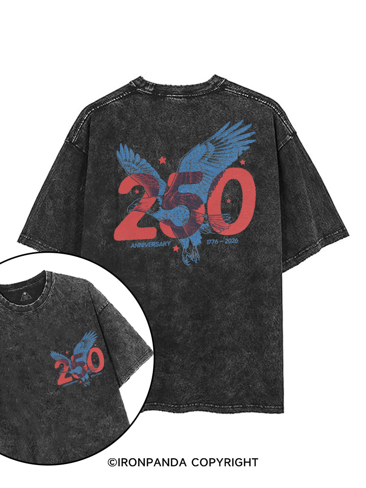 250 ANNIVERSARY printed Gym Shirt