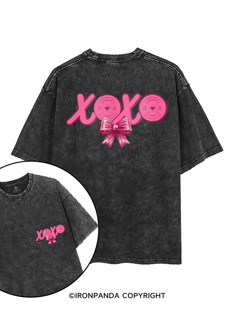 xoxo printed Gym Shirt