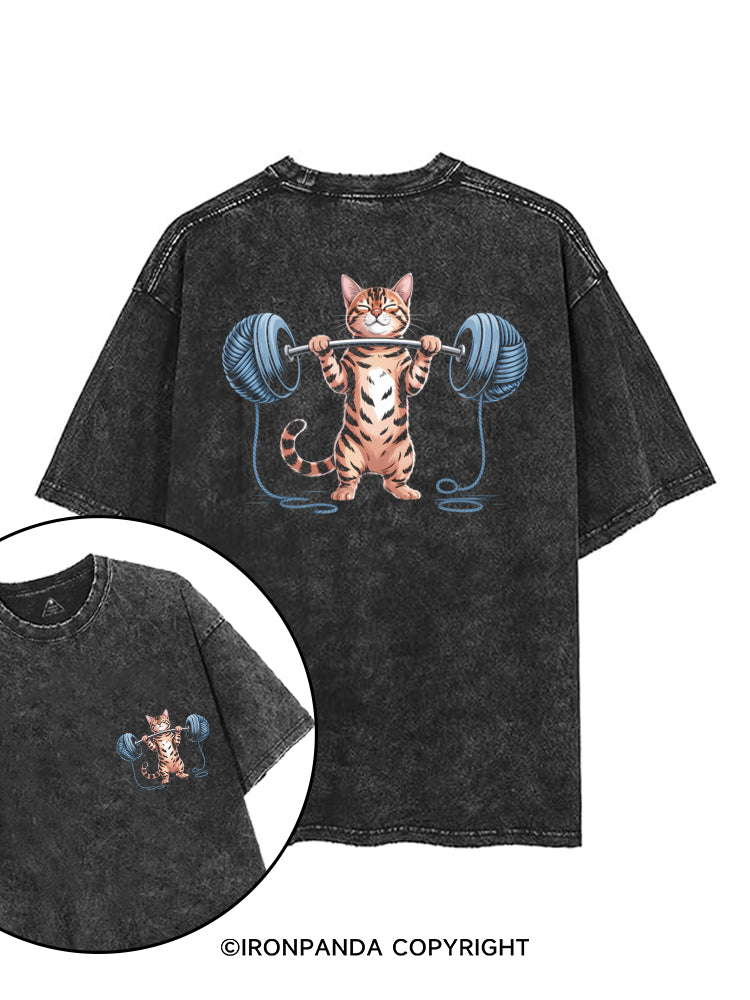 YARN LIFTER printed Gym Shirt
