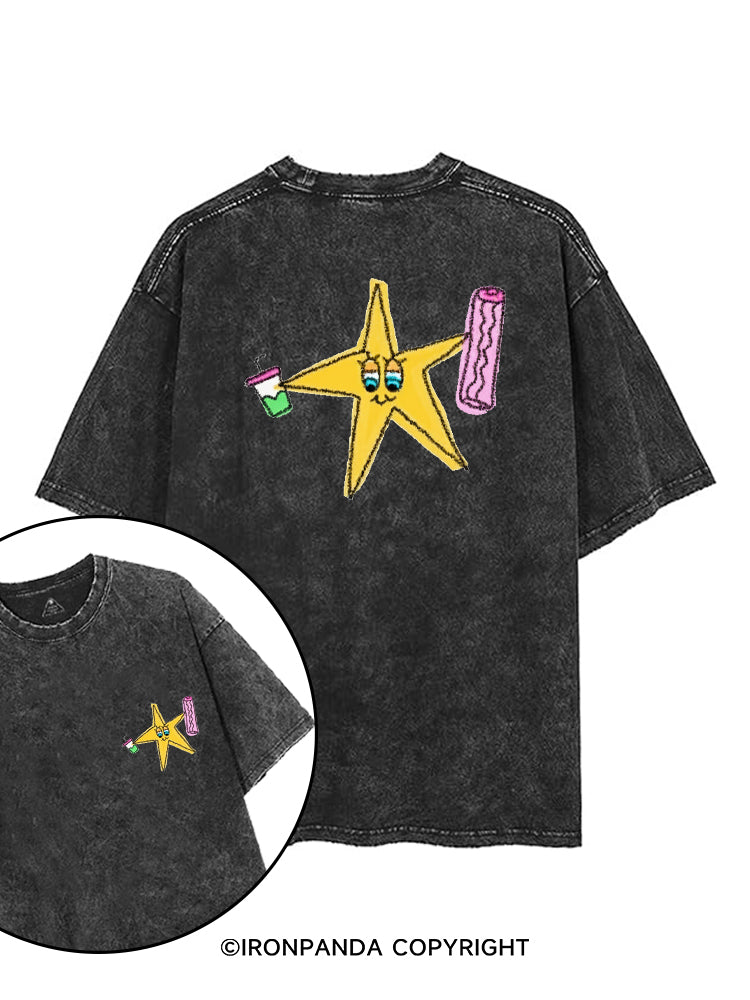 ZENSTAR printed Gym Shirt
