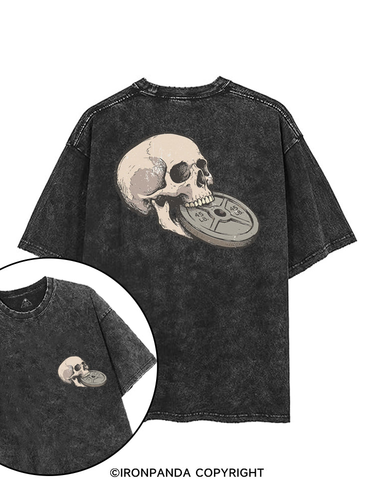 STRENGTH NEVER DIES printed Gym Shirt
