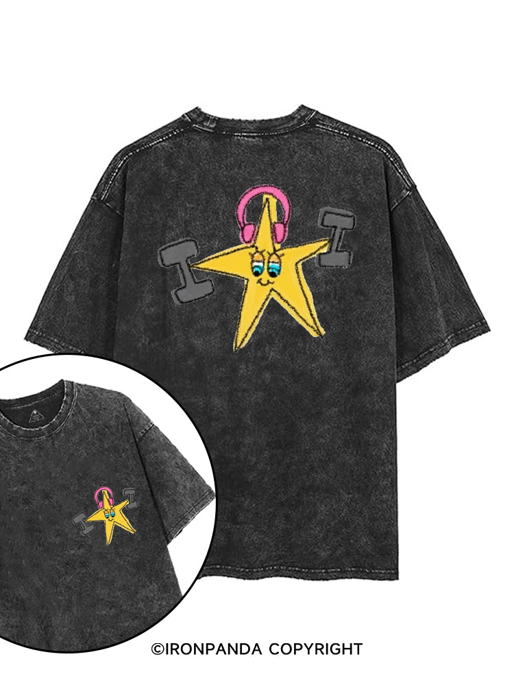 STARBELL printed Gym Shirt