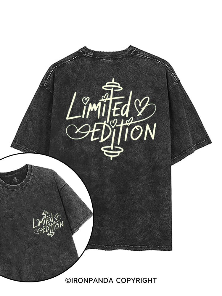 LIMITED EDITION printed Gym Shirt
