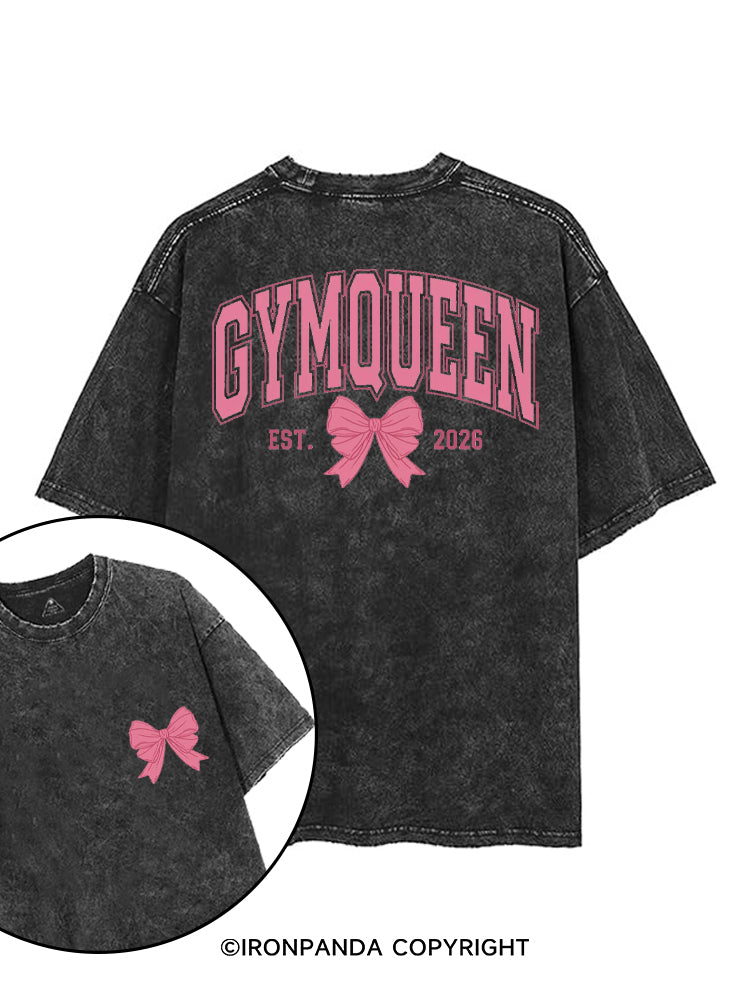 GYMQUEEN printed Gym Shirt