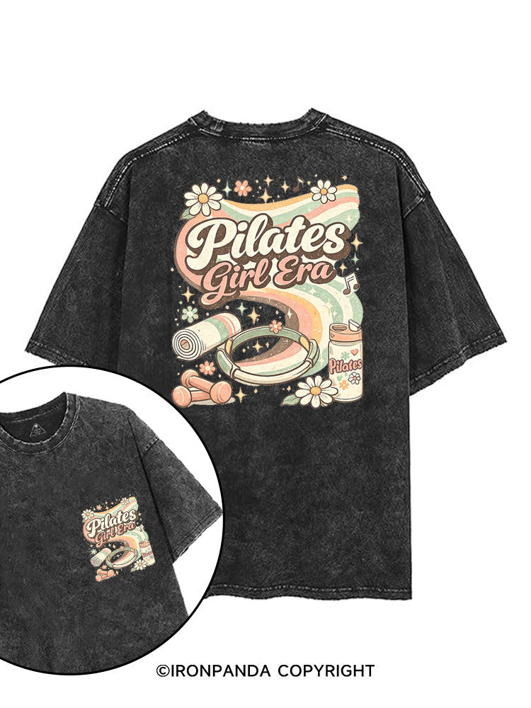 PILATES GIRL ERA printed Gym Shirt