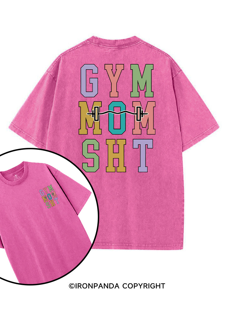 GYM MOM SHT printed Gym Shirt