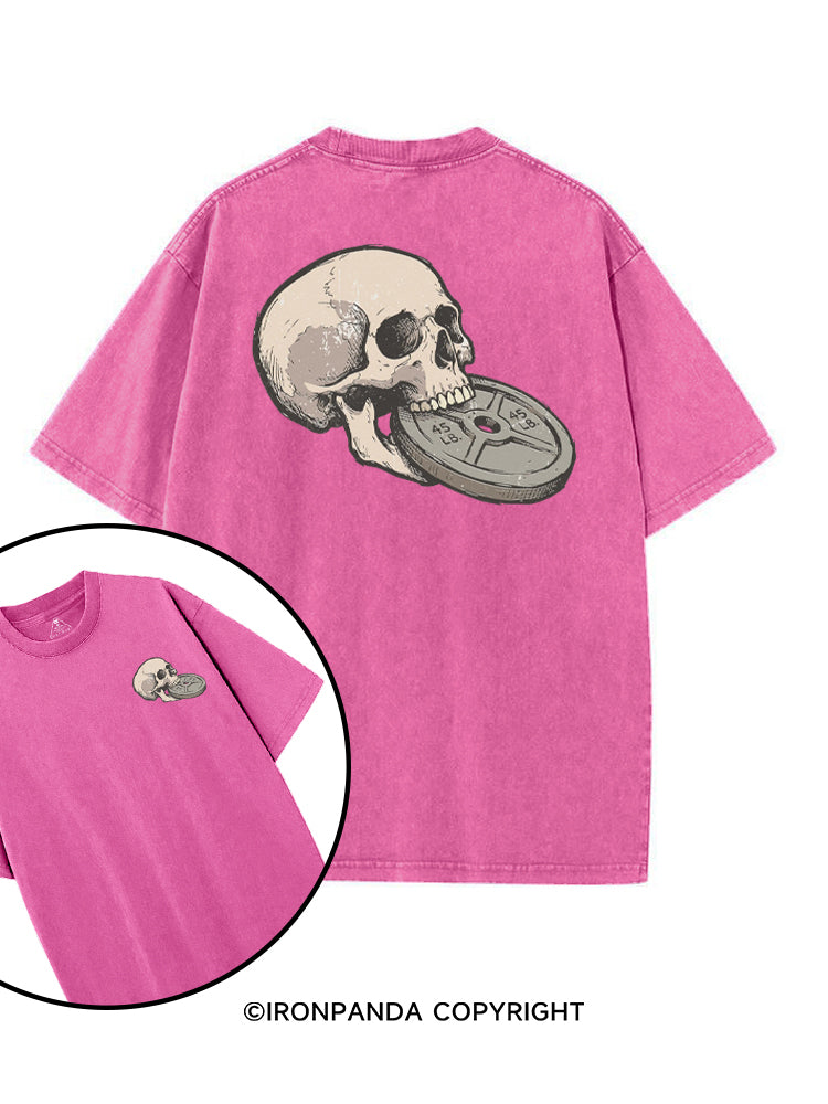 STRENGTH NEVER DIES printed Gym Shirt
