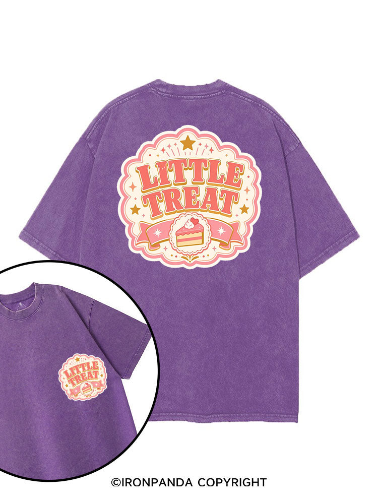 LITTLE TREAT CHEAT DAY printed Gym Shirt