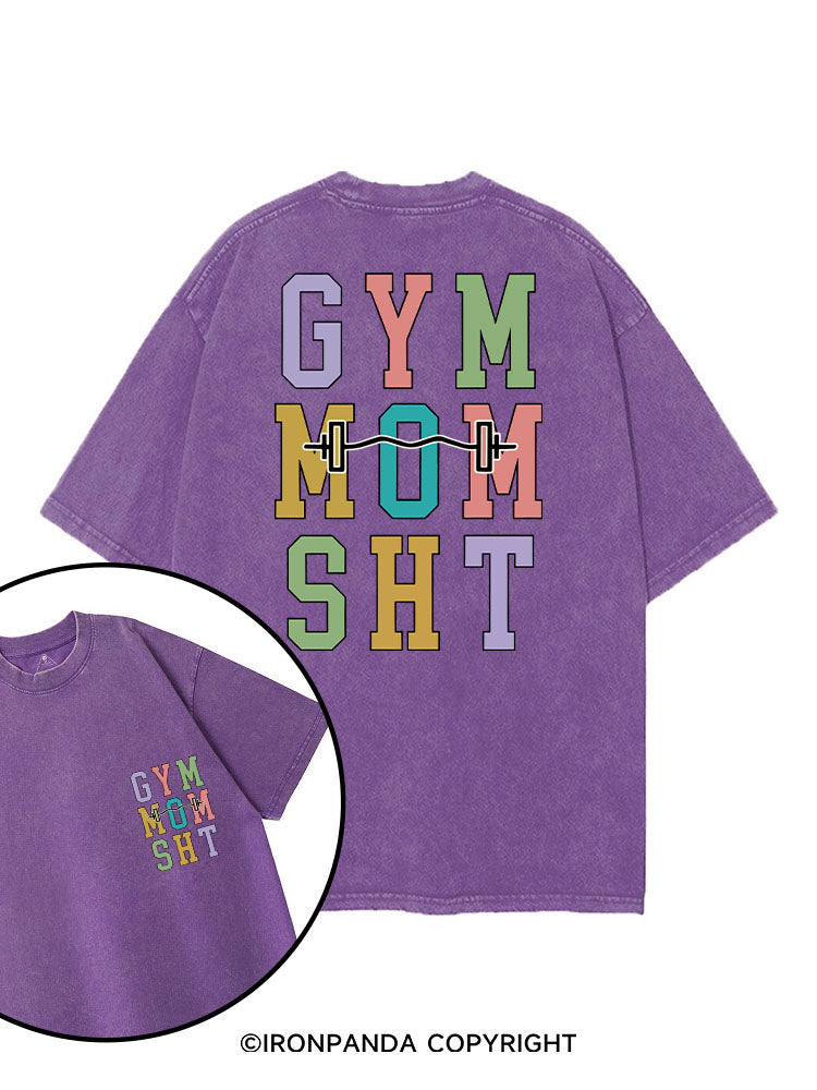 GYM MOM SHT printed Gym Shirt