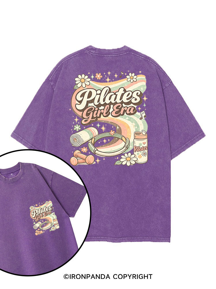PILATES GIRL ERA printed Gym Shirt