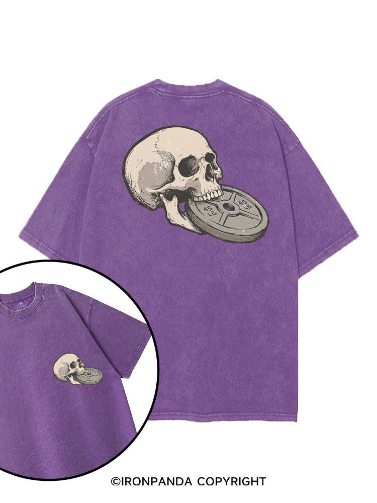 STRENGTH NEVER DIES printed Gym Shirt
