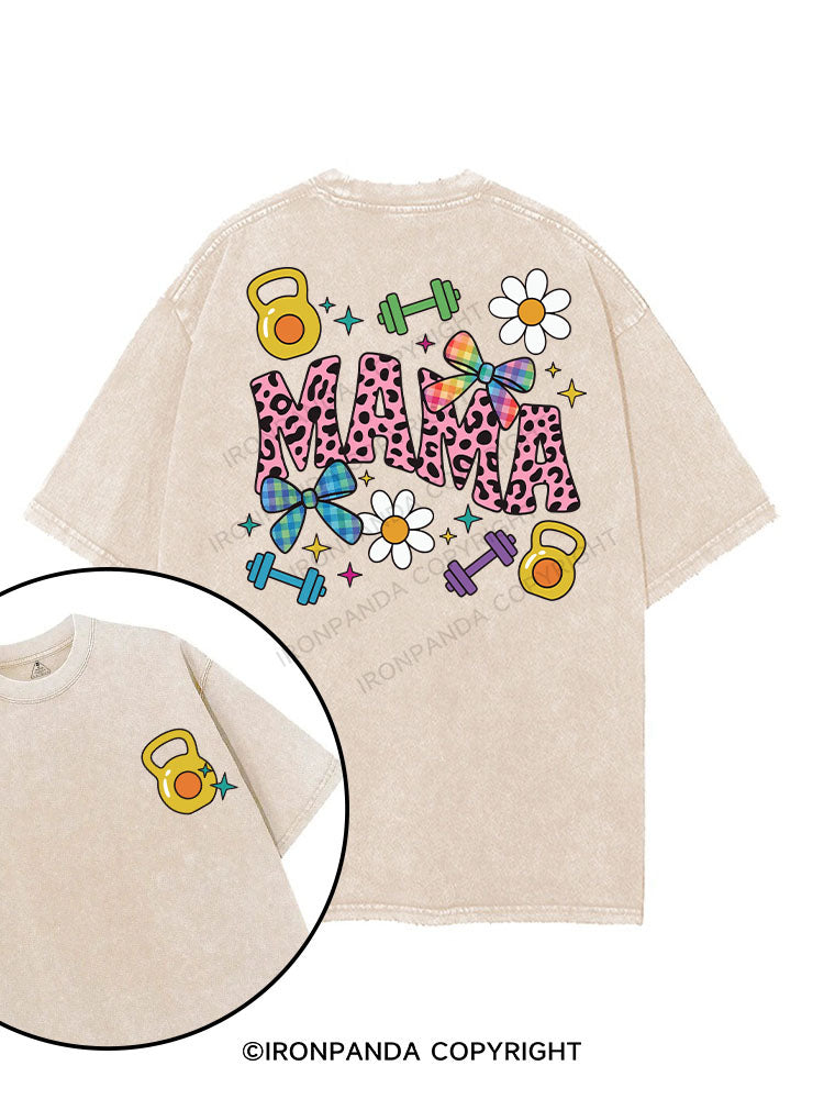 mama printed Gym Shirt