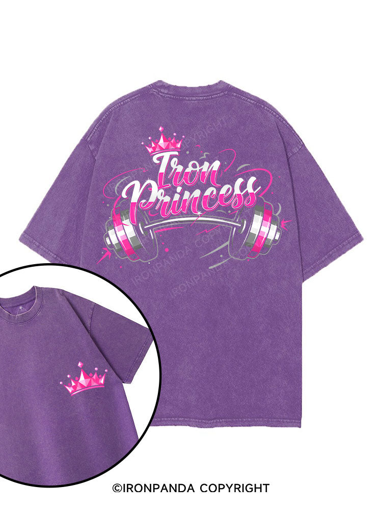 Iron Princess printed Gym Shirt