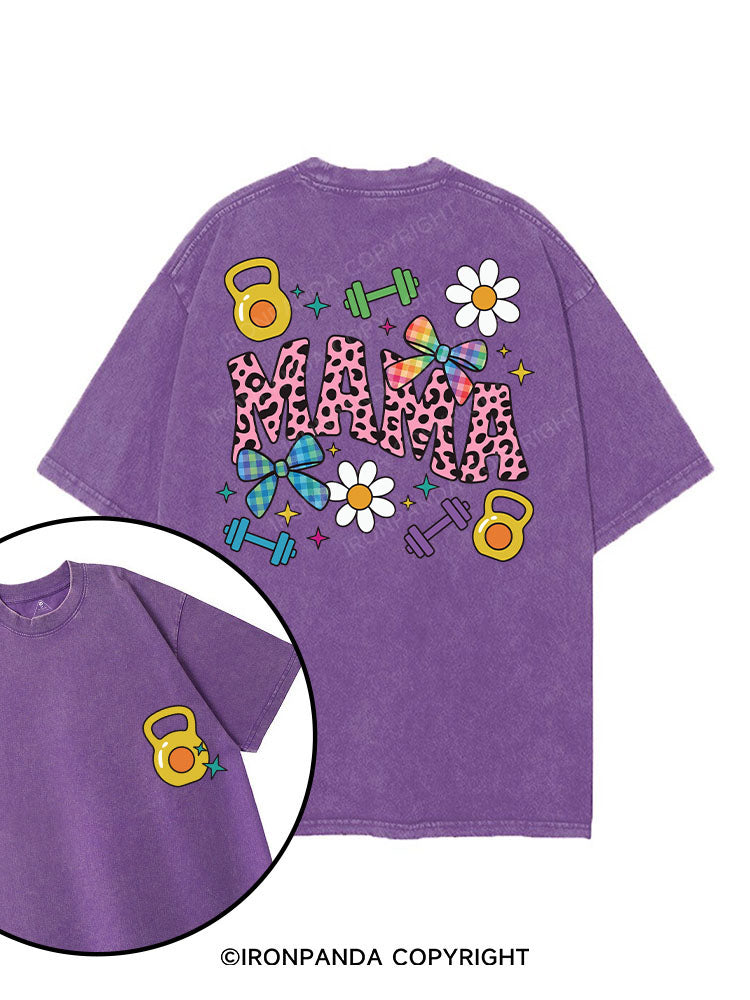 mama printed Gym Shirt