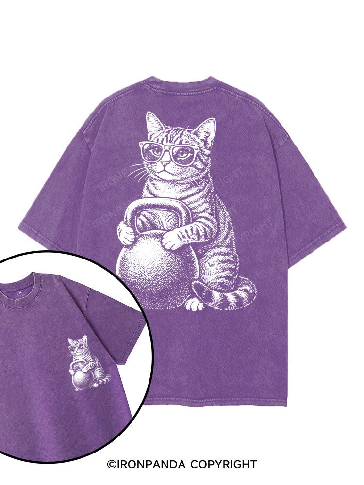 NERDY & STRONG printed Gym Shirt