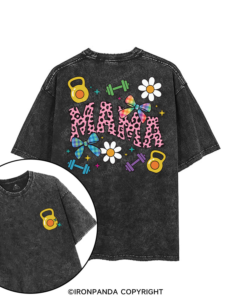 mama printed Gym Shirt