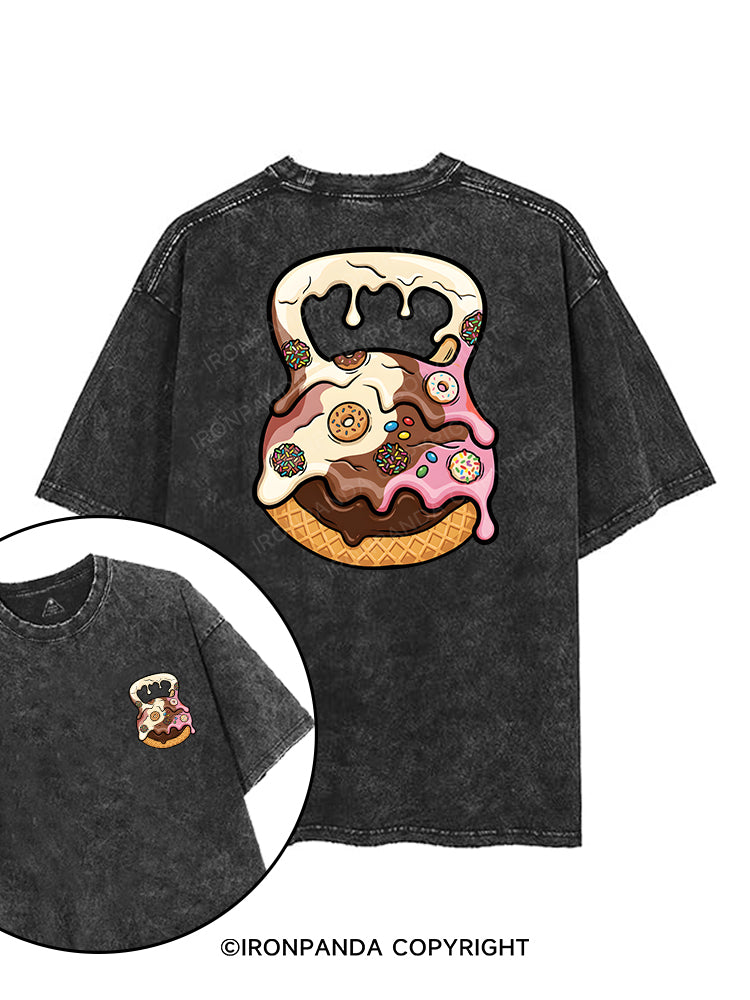 kinda fit sorta fat printed Gym Shirt