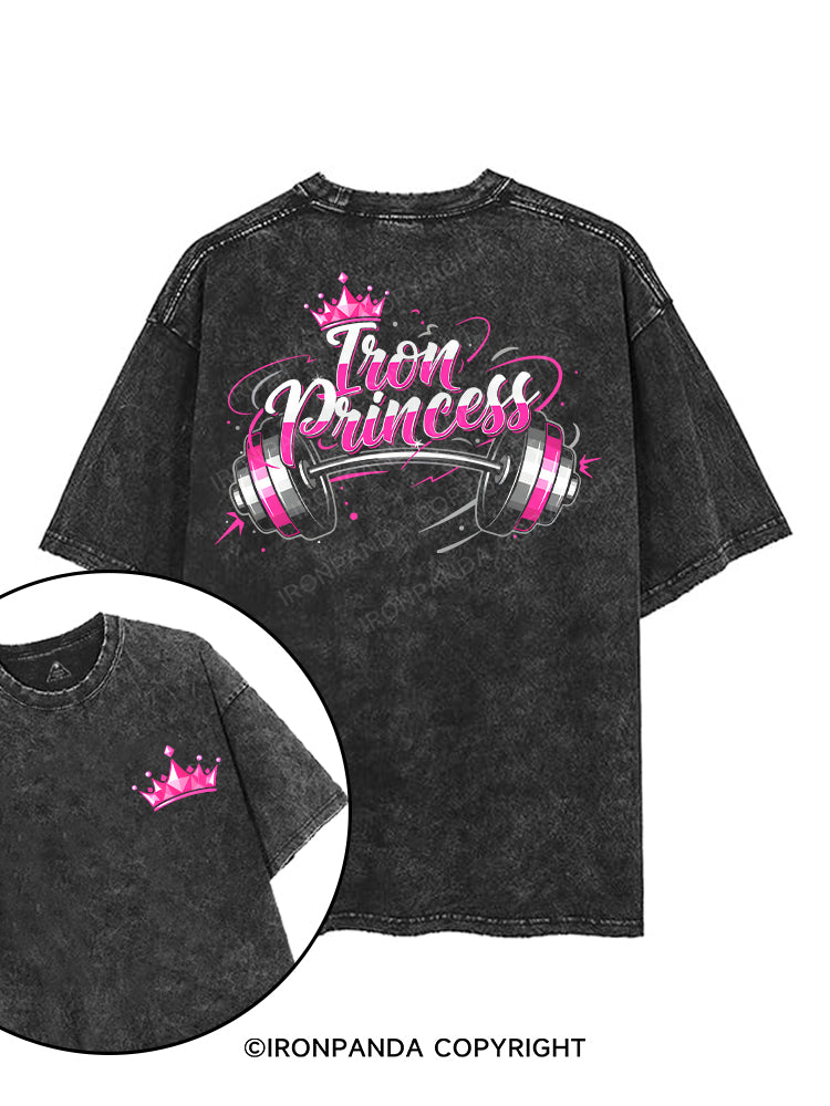 Iron Princess printed Gym Shirt