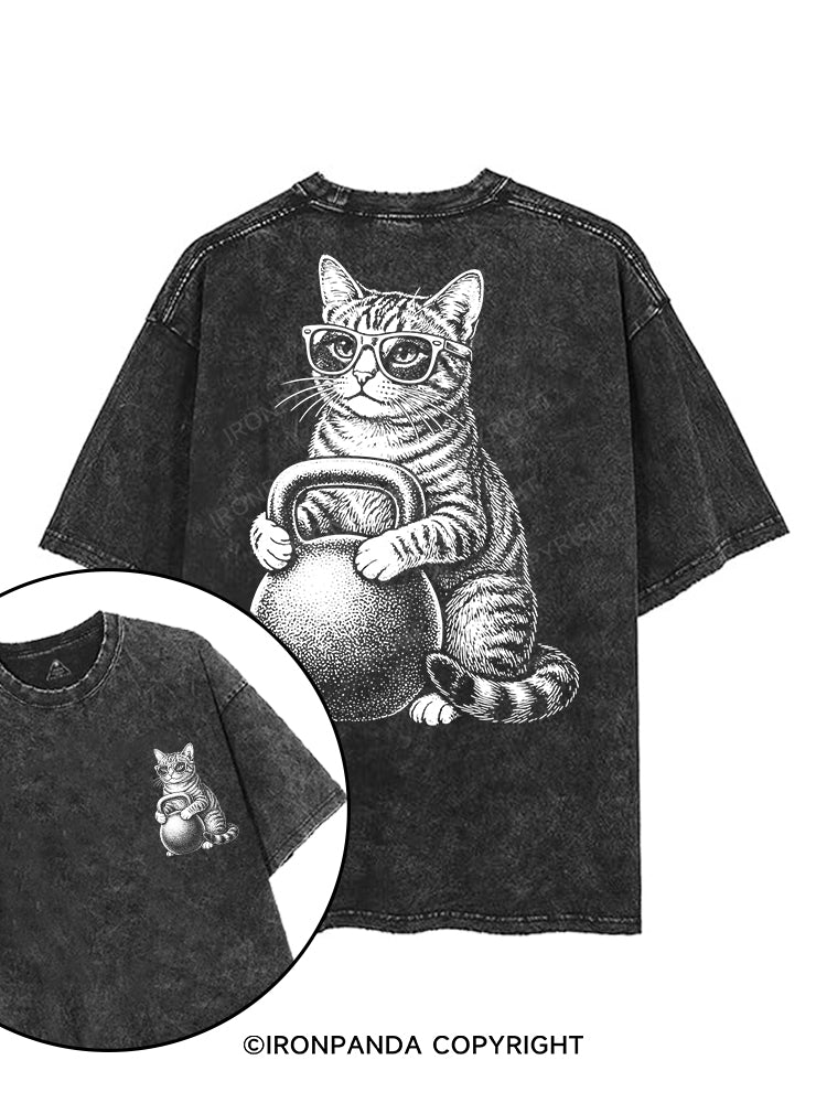 NERDY & STRONG printed Gym Shirt