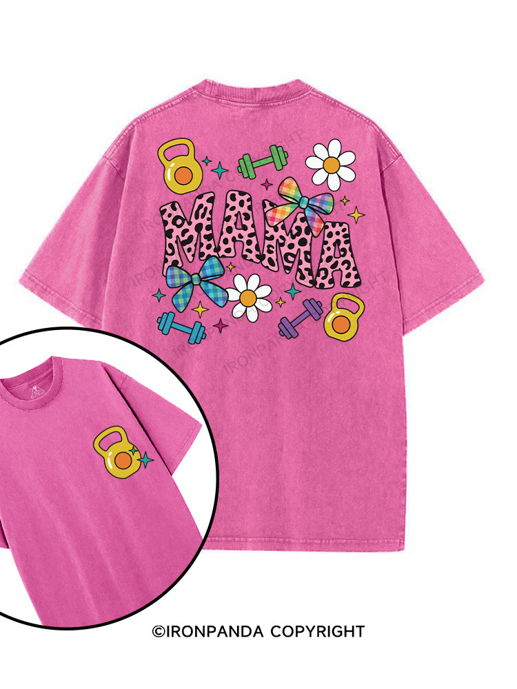 mama printed Gym Shirt